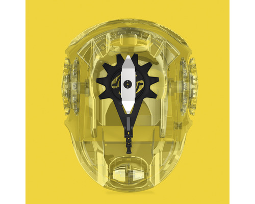 Transparente PC-Maus mit sichtbarem Mechanismus