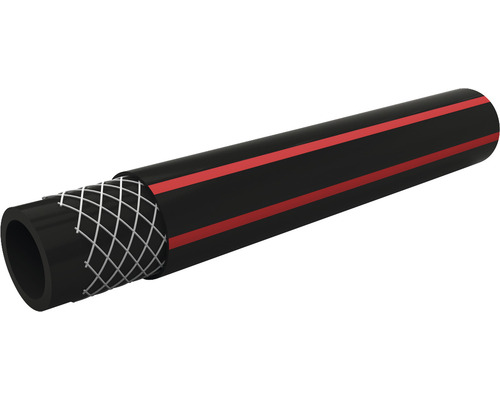 Schlauch mit Gewebeverstärkung und roter Markierung