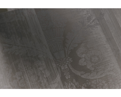 Nahaufnahme einer gemusterten Tapetenrolle