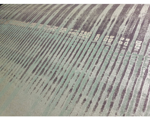 Nahaufnahme einer Tapete mit Streifenmuster