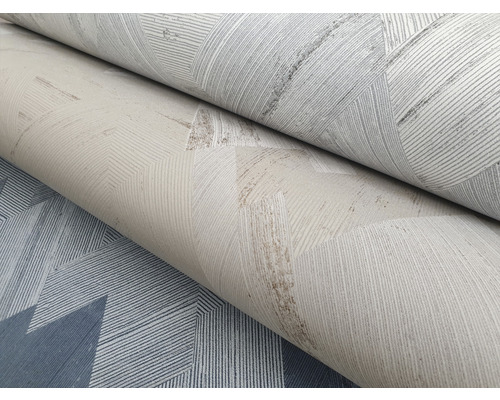 Rollen mit geometrischem Tapetenmuster