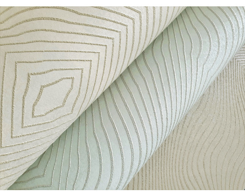 Tapetenmuster mit geometrischen Formen und linearen Designs