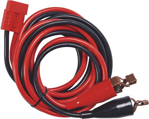 Überbrückungskabel mit Klemmen und Stecker