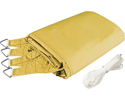 Sonnensegel mit Befestigungsseil