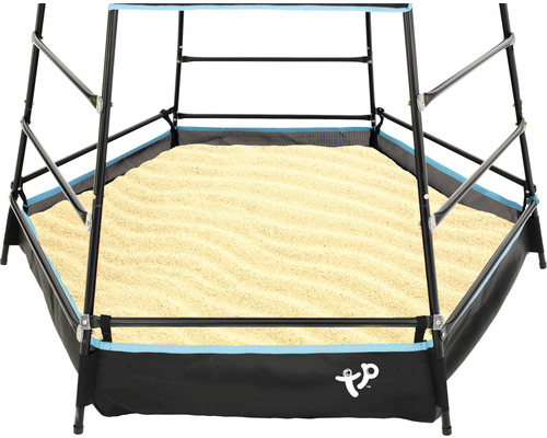 Sandkasten mit Abdeckung und Sand