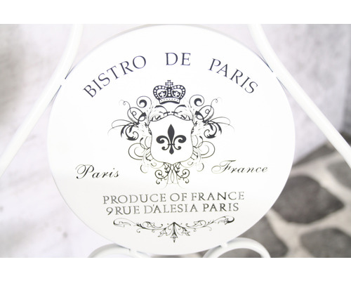 Dekoratives Schild mit dem Aufdruck Bistro de Paris, Paris, Frankreich