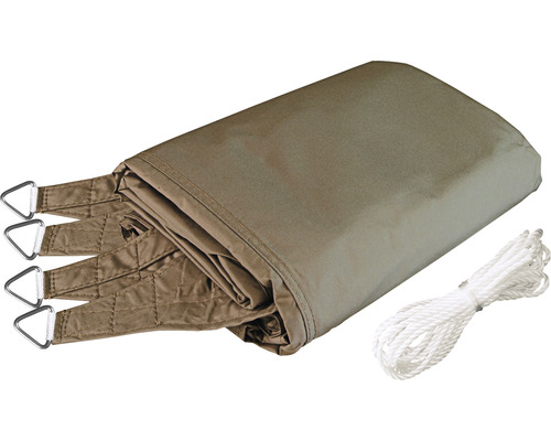 Sonnensegel mit Befestigungsseil