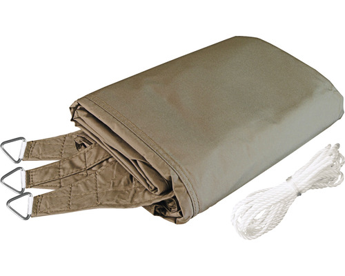 Sonnensegel mit Seil zur Montage