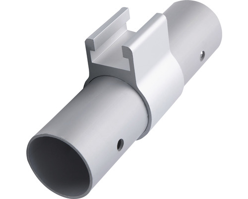 Aluminiumrohrverbinder mit Halterung