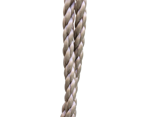 Nahaufnahme eines gedrehten Seils.