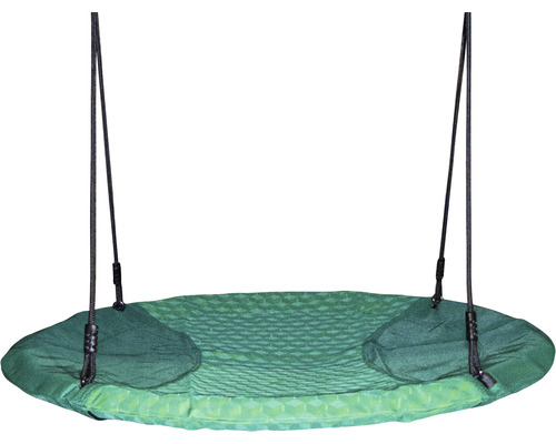 Runde Nestschaukel mit Seilaufhängung für den Garten