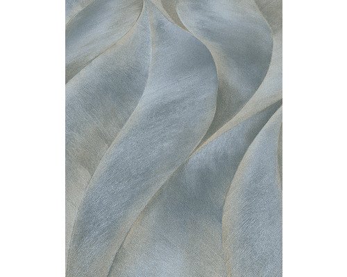 Tapete mit grafischem Wellenmuster für die Wandgestaltung