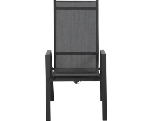 Gartenstuhl mit Armlehnen und Textilbespannung