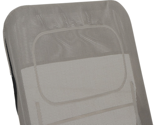 Detailansicht einer Gartenstuhl Rückenlehne