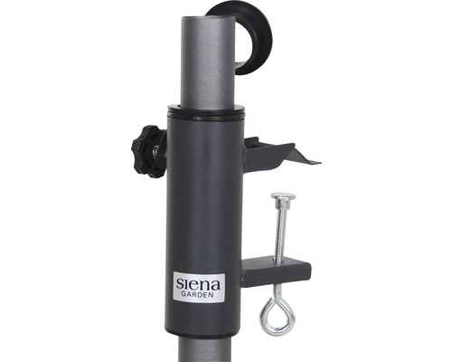 Siena Garden Schirmhalterung mit Klemme zur Befestigung