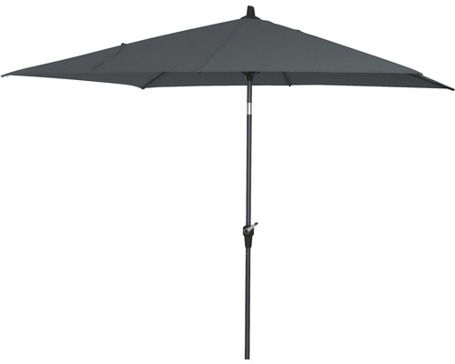 Rechteckiger Gartenschirm mit Kurbelmechanismus