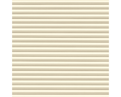 Nahaufnahme von horizontalen Kunststoffpaneelen zur Wandverkleidung.