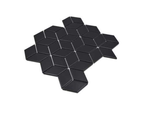 Keramikmosaikfliesen in Diamantform