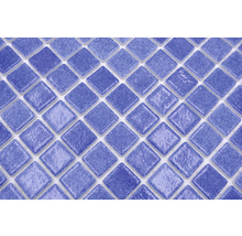 Glasmosaik VP508PUR für Poolbau blau 31,6x31,6 cm