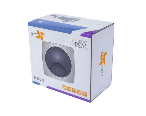 Verpackung des OptimAirO R-100 G Luftreinigers