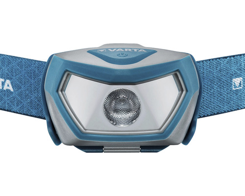 Varta Stirnlampe Outdoor Sports H10 100 lm Reichweite 45 m Leuchtdauer 35 h blau Varta Stirnlampe mit verstellbarem Kopfband