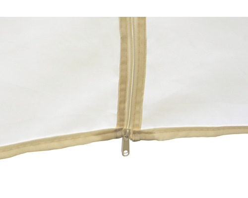 Reißverschluss eines Zeltes