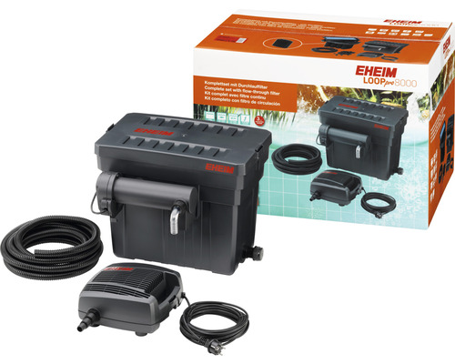EHEIM Loop Pro 8000 Durchlauffilter Set für Teiche