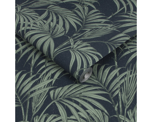 Tapetenrolle mit Palmenblattmuster