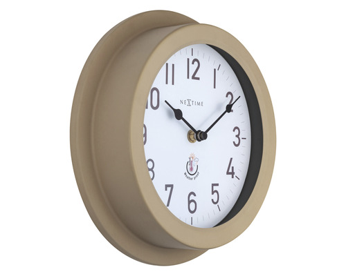 Wanduhr mit runder Form und Zifferblatt