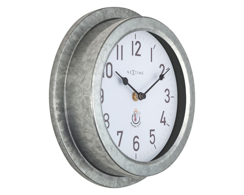 Wanduhr mit wetterfestem Gehäuse