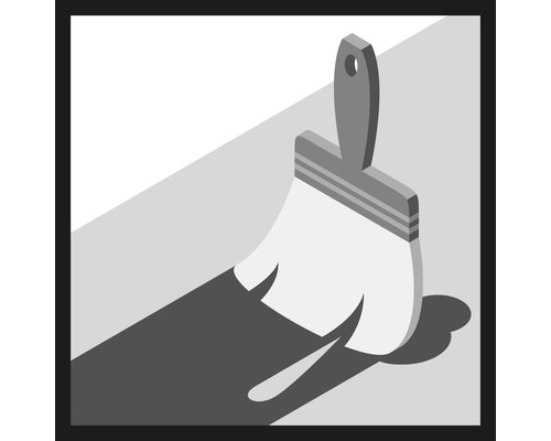 Illustration eines Pinsels zum Malen