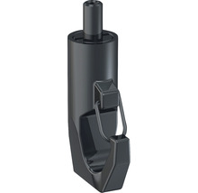 Stahldraht 1,2 mm 300 cm schwarz mit Haken