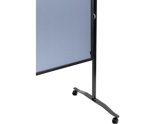 Mobile Stellwand mit Rollen