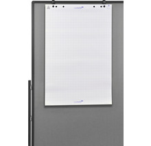 Flipchart mit Papierblock und Raster