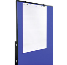 Papierblock für Flipchart an Tafel