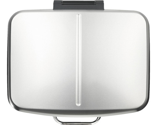 Edelstahl Briefkasten von oben