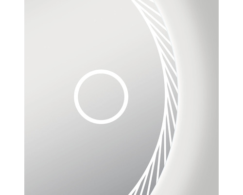 Runder Spiegel mit Beleuchtung