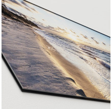 Glasbild Ebbe und Flut V 30x80 cm