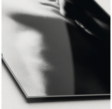 Detailaufnahme einer Acrylglasplatte