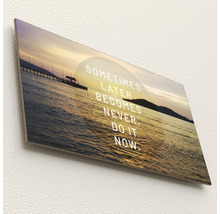 Decopanel Slogan the sunset III 15x30 cm