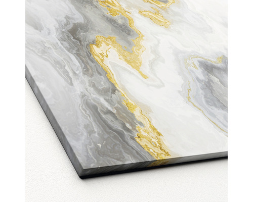 Nahaufnahme einer Leinwand mit abstraktem Marmormuster