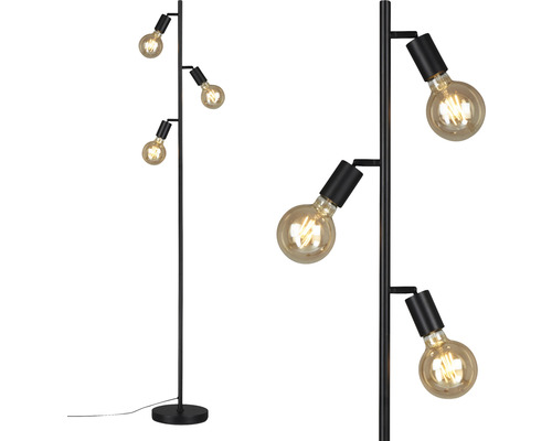 Stehleuchte mit drei Lampen für Innenräume