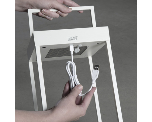 Konstsmide Lampe mit USB-Ladekabel