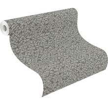 Vliestapete 704358 Kalahari Grafisch silber grau