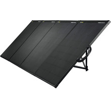 Aufgestelltes tragbares Solarpanel