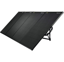 Faltbares Solarpanel auf einem Ständer