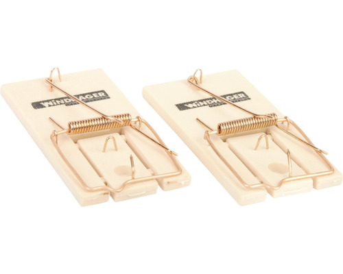 Zwei Schlagfallen für Mäuse