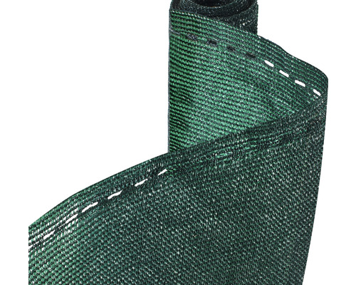 Sichtschutzmatte Konsta HDPE-Gewebe 180 g/m² 5 x 1 m grün Grüner Sichtschutzzaun auf Rolle