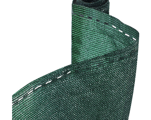Sichtschutzmatte Konsta HDPE-Gewebe 180g/m² 25 x 1,5 m grün Grüner Sichtschutzzaun als Rolle