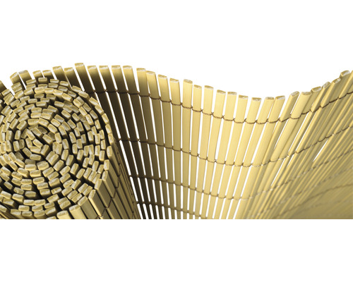 Sichtschutzmatte Konsta PE/PP Vollkunststoff 3 x 0,9 m bambusoptik